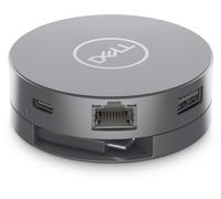 Dell DA305 Adaptador USB-C Multiport 6 en 1 Cargador Plata
