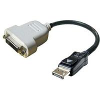 Dell displayport - dvi-d 0,23 m negro, blanco