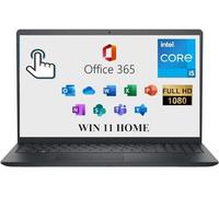 DELL Inspiron 15 3000 3520 - Ordenador portátil empresarial con pantalla táctil FHD de 15.6 pulgadas, Intel de 4 núcleos i5-1155G7, con Microsoft Office 365, 12G, 512GB, teclado numérico, Wi-Fi