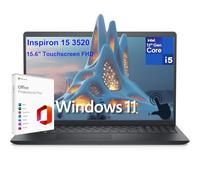 Dell Inspiron 15 3520 3000 15.6" computadora portátil FHD con visualización táctil, 12ª generación Intel 10-Core i5-1235U (Beat i7-1195G7), 16GB DDR4 RAM, 512GB PCIe SSD, WiFi, Windows 11 S, licencia