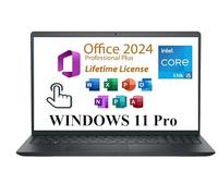 DELL Inspiron 15 3530 - Laptop empresarial, pantalla táctil FHD de 15.6 pulgadas, Intel Core i5-1334U, 16 GB de RAM, SSD de 512 GB, Microsoft Office 2024, cámara web, HDMI, Wi-Fi 6, Windows 11 Pro