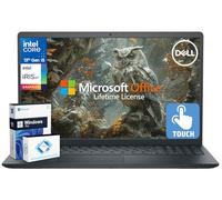 Dell Inspiron 15 Laptop empresarial con pantalla táctil, Lifetime Office, AI Copilot, 15.6 pulgadas FHD, Intel i5 de 10 núcleos (hasta 4.5 GHz), 12 GB de RAM y 756 GB de almacenamiento (SSD de 256 GB