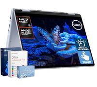 Dell Inspiron - Laptop empresarial 2 en 1 con MS Office de por vida, pantalla táctil FHD+ de 14 pulgadas, AMD Ryzen 5, 32 GB de RAM, almacenamiento de 1.5 TB (SSD de 1 TB + 500 GB de ext), WiFi 6