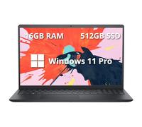 Dell Inspiron Laptop empresarial FHD de 15.6 pulgadas, Intel Core i3-1215U, 32GB DDR4 RAM, SSD PCIe de 1 TB, gráficos Intel UHD, teclado numérico, cámara web HD de 720p, Wi-Fi 6, Bluetooth, negro, Win