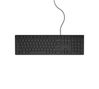 DELL KB216 USB QWERTY Internacional de EE.UU. Negro - Teclado (USB, Universal, QWERTY, Internacional de EE.UU., Alámbrico, PC/server)