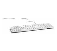 DELL KB216 USB QWERTZ Alemán Color blanco - Teclado (USB, QWERTZ, Alemán, Alámbrico, PC/server, Derecho)