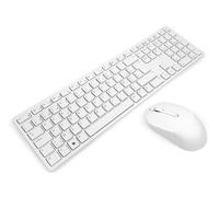 Dell KM5221W - Combo de teclado y mouse inalámbricos Belgian Pro blanco