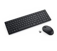 DELL KM555 tastiera Mouse incluso Universale RF senza fili + Bluetooth QWERTY Nordic Nero (Dell Silent Keyboard and Mouse KM555 -)
