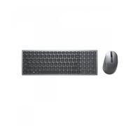 DELL KM7120W teclado Ratón incluido Oficina RF Wireless + Bluetooth QWERTY Internacional de EE.UU. Gris, Titanio