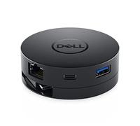 DELL Mobile Adapter DA300 Docking Station USB-C DA300, Wired, W125771181 (Station USB-C DA300, Wired, USB 3.2 Gen 2 (3.1 Gen 2) Type-C, 10,100,1000 Mbit/s, Black, 3840 x 2160)