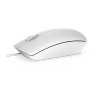 Dell MS116 Ratón óptico USB, blanco