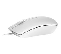 Dell MS116 Ratón óptico USB, blanco