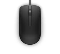 Dell MS116 Ratón óptico USB, negro MS116 (Negro)