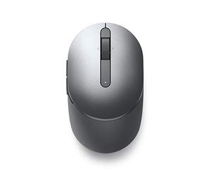 Dell MS5120W-Titan Grey Pro - Ratón inalámbrico de Doble conectividad (Bluetooth 5.0, inalámbrico 2.4 G) con botón programable