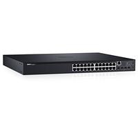 DELL N1524P Gestionado L3 Gigabit Ethernet (10/100/1000) Negro 1U Energía sobre Ethernet (PoE) - Switch de red (Gestionado, L3, Gigabit Ethernet (10/100/1000), Energía sobre Ethernet (PoE), Montaje en rack, 1U)