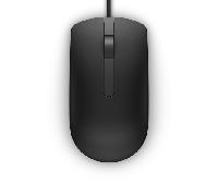 DELL MS116 ratón Oficina Ambidextro USB tipo A Óptico 1000 DPI