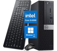 Dell Optiplex 5070 SFF Desktop Computer PC i5-9500 16 GB RAM | Win 11 Pro, 512GB SSD, US Qwerty Keyboard, 4K Supported, USB WiFi y Bluetooth