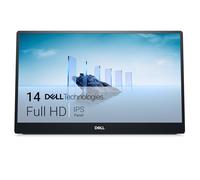 Dell P1424H 14" Full HD (1920x1080) Monitor Portátil, 60Hz, IPS, 6ms, 2X USB-C, Plata