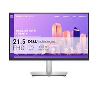 Dell P2222H 21.5" Full HD (1920x1080) Monitor, 60Hz, IPS, 5ms, 99% sRGB, DisplayPort, HDMI, VGA, 5x USB, 3 Años de Garantía, Negro