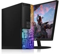 DELL PC Gaming Completo, Ordenador Gaming Sobremesa, GeForce GT 1030 2GB GDDR5, Quad Core i5 3.6GHz, 16GB RAM, 512GB SSD, 600M Wi-Fi, BT 5.0, Nuevo 22" 1080 FHD LED, Win10P64 (Reconditionné)
