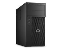 DELL Precision T3620 3,5 GHz Intel Xeon E3 v5 E3-1240V5 Negro Mini Tower Puesto de trabajo - Ordenador de sobremesa (3,5 GHz, Intel Xeon E3 v5, 8 GB, 256 GB, DVD±RW, Windows 7 Professional)
