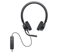 Dell Pro Auriculares Estéreo WH3022 Cable Negro