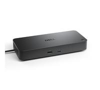 Dell Pro Dock WD25 - USB tipo C con conector DP de modo Alt, conectividad DisplayPort/HDMI/USB 3.2 Gen2, entrega de energía de hasta 100 W, color negro