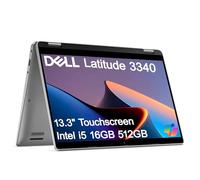 Dell Pro Latitude 13 3340 Laptop empresarial 2 en 1 (pantalla táctil FHD de 13.3 pulgadas, Intel i5-1335U (> i7-1255U), 16GB DDR5 RAM, 512GB SSD), cámara web IR 1080p, audio inteligente, Flip