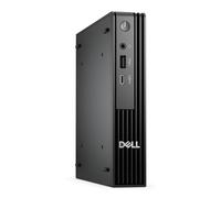 Dell Pro Micro QCM1250 - Micro - Core Ultra 5 235T / 2.2 GHz - RAM 16 GB - SSD 512 GB - NVMe - Intel Graphics - Wi-Fi 6E, Bluetooth, 1GbE - WLAN: 802.11a/b/g/n/ac/ax (Wi-Fi 6E)