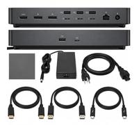 Dell Pro Thunderbolt 5 Smart Dock SD25TB5 Bundle - Estación de acoplamiento USB-C de 300 W + cable HDMI + cable DisplayPort 2.1 + paño de limpieza, soporte para múltiples monitores, paquete de datos y