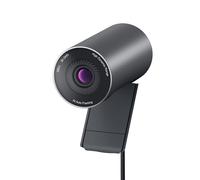 Dell Pro Webcam WB5023 - Cámara Web 2K QHD 1440p HDR, Autoencuadre con IA, Sensor Sony STARVIS, Micrófono con Cancelación de Ruido, Tapa de Privacidad Magnética, USB-A, Compatible con Windows y macOS