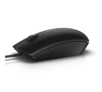 Dell ratón con cable - ms116 - negro