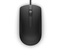 Dell ratón con cable - ms116 - negro - (rtl box)