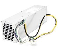 Dell Sparepart 255W Power Supply, 100V-240V, Slim Form Factor, Active, T4GWM, 0YH9D7 (Slim Form Factor, Active Power Factor Correction, Non-Redundant, Chicony Corp, E-Star)