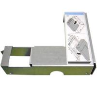 Dell Sparepart - Adaptador de soporte de metal, disco duro de 6,3 cm en un HDD de 8,9 cm, 09W8C4 (HDD en un disco duro de 8,9 cm, versión 2)