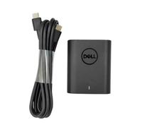 Dell Sparepart USB-C 60W GaN USFF Adaptador AC con 1 metro de potencia, W129112347 (adaptador con cable de alimentación de 1 metro - Reino Unido)