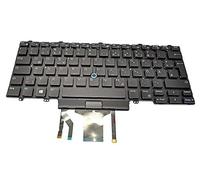 DELL - Teclado retroiluminado para portátil DELL Latitude 5490 Latitude 5491 Latitude 5495 Latitude 7480 Latitude 7490: 9FFCM