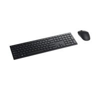 Dell Teclado y ratón inalámbricos KM5221W Pro, Reino Unido (QWERTY), 2.4GHz, cif