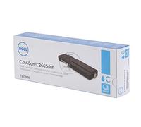 Dell TW3NN - Cartucho láser Cian de 4000 páginas y Cartucho de tóner láser con Cartuchos de tóner láser (Cian, Cartucho láser C2660dn/C2665dnf 4000 páginas, 1 Unidad (S)