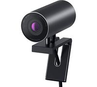 Dell UltraSharp Cámara Web WB7022, 4K UHD, HDR, Autoencuadre IA, USB-A | Sensor Sony STARVIS, Tapa de Privacidad Magnética, Zoom 5×, Campo visión 65-90°, Windows 10/11, Software Peripheral Manager