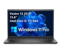 Dell Vostro 3510 15 Business Laptop Computer, pantalla HD de 15.6 pulgadas, Intel Core i3-1115G4 (Beat i5-10210U), 16GB DDR4 RAM, 256GB PCIe SSD, Intel UHD Graphics, WiFi, Bluetooth, Windows 11 Pro