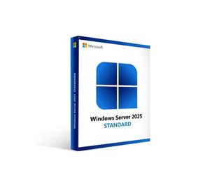 DELL Windows Server 2025 Standard No Media WS2022 Std Downgrade w/DVD Media Multi Lang Customer Kit