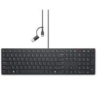 Dell Teclado KB525C para colaboración con cable Inglés (QWERTY)
