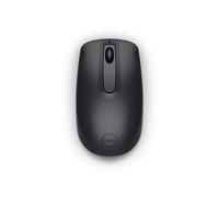 Dell WM118 Wireless Mouse, 2.4 GHz, USB Nano-Receiver, 1000 dpi, Ambidextrous, R