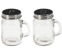 Della Cucina Peper en Zout Set Mason Jar