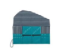 Della Q Aguja Caso, Teal, 25x15cm