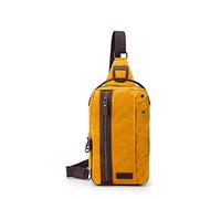 della Q Bag, Mini Bolsa de Mensajero Unisex, Amarillo Mostaza, Talla única