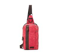 della Q Bag, Mini Bolsa de Mensajero Unisex, Salmón, Talla única