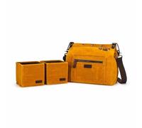 Della Q - Della Q Makers Lienzo 3 en 1 Amarillo (32x15x28cm) Rucksack Bolsa - 1 Pedazo
