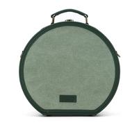 Della Q Maker's Hat Box - Exterior de Carcasa Dura, para proyectos de Punto o Ganchillo, Mixto, Salvia, 30.5 x 27.9 x 12.7cm